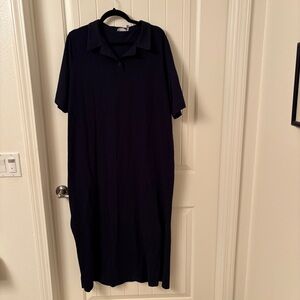 ASOS Navy Maxi Dress